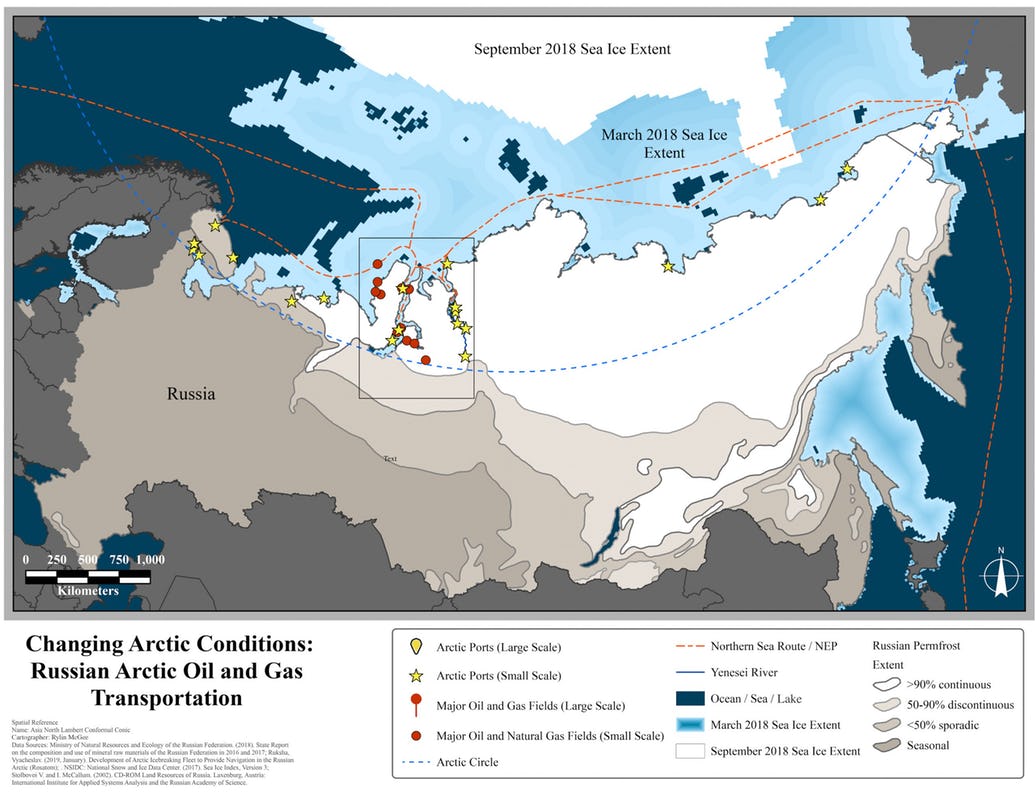 Russia's oil reserves