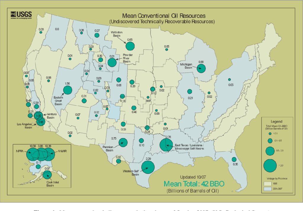 US oil reserves