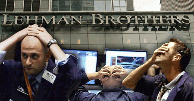 Ngân hàng Lehman Brothers phá sản năm 2008