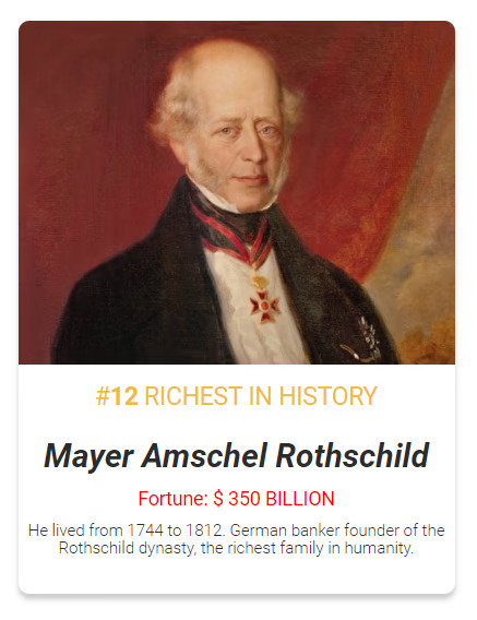 mayer amschel rothschild